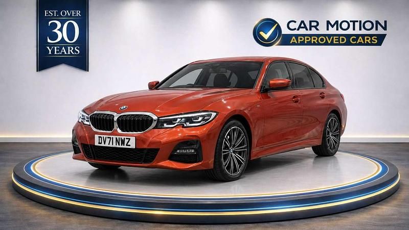 Begagnad BMW 330e M Sport 2021 Orange Sedan