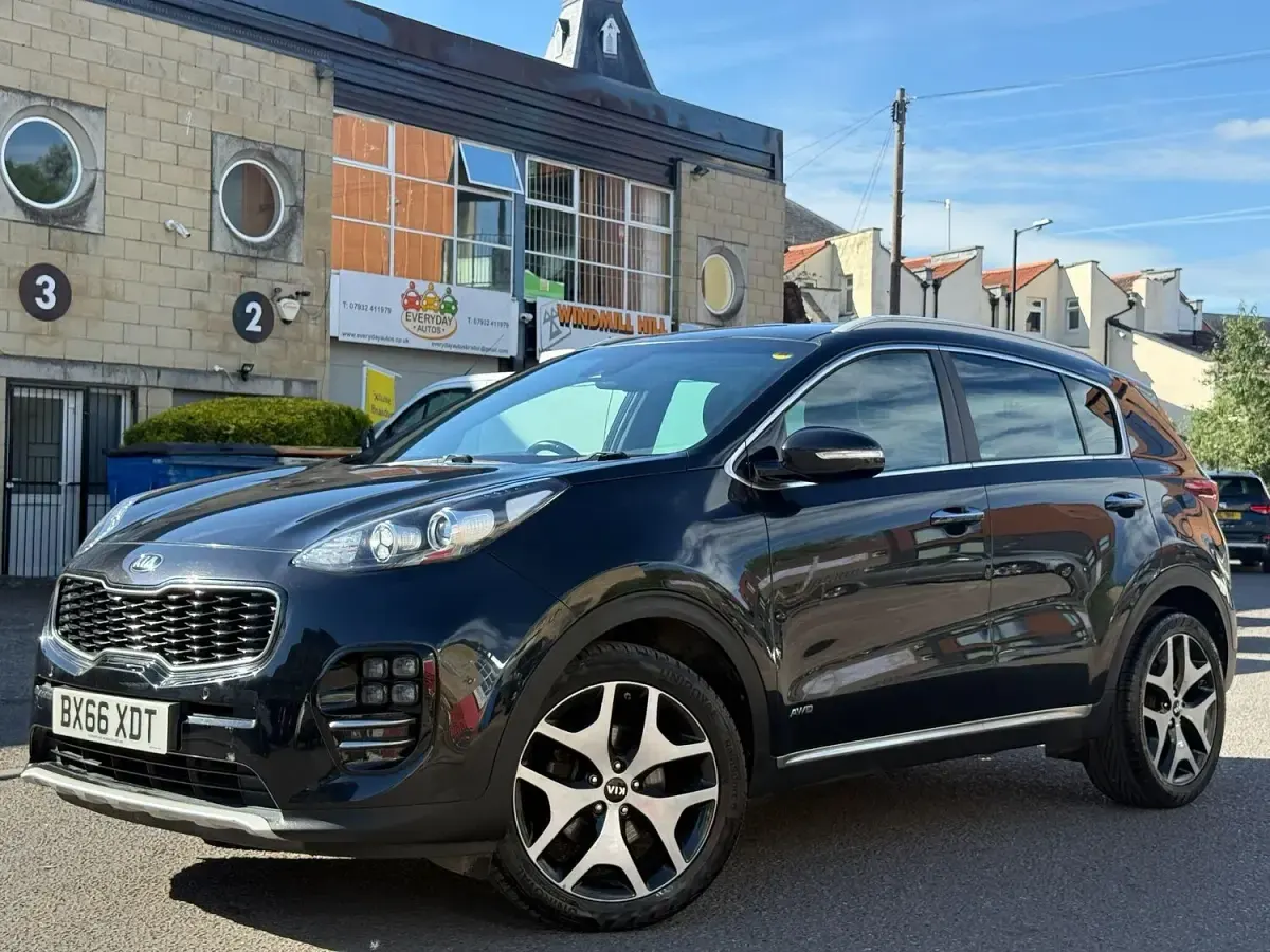 Used Kia Sportage GT-Line 2016 Black SUV