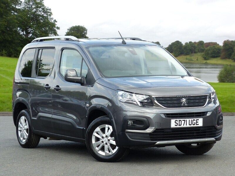 Grey Used 2021 Peugeot Rifter Allure MPV | £13,999 (Fair price) - Image 1/4