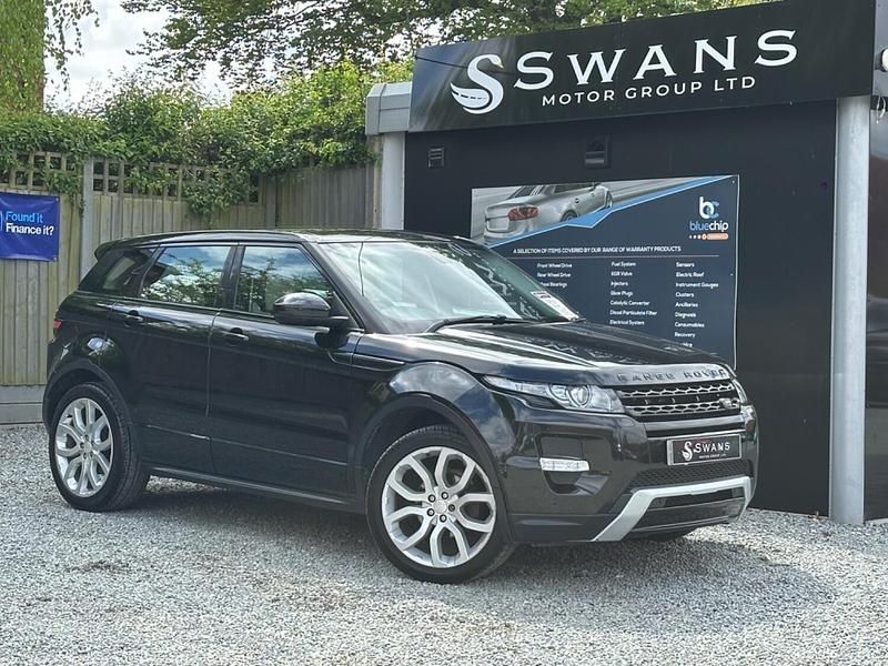 Black Used 2014 Land Rover Range Rover evoque Dynamic SUV | £8,995 (Fair price) - Image 1/3