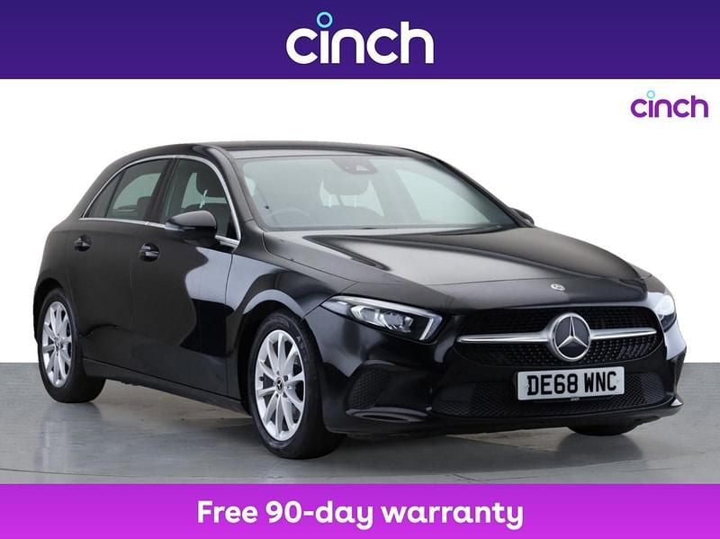 Black Used 2018 Mercedes A180 Hatchback | £13,999 (Fair price) - Image 1/3