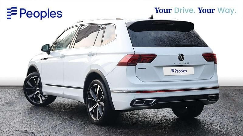 Used VW Tiguan Allspace R-line 2022 White SUV