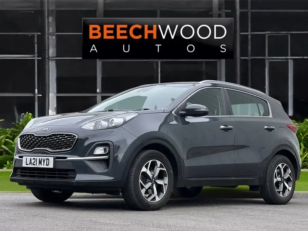 Used Kia Sportage 136 HP (100 kW) 2021 Grey SUV