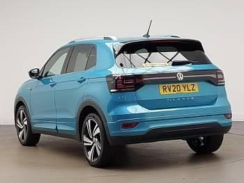 Used VW T-Cross R-line 115 HP (84 kW) 2020 Blue SUV