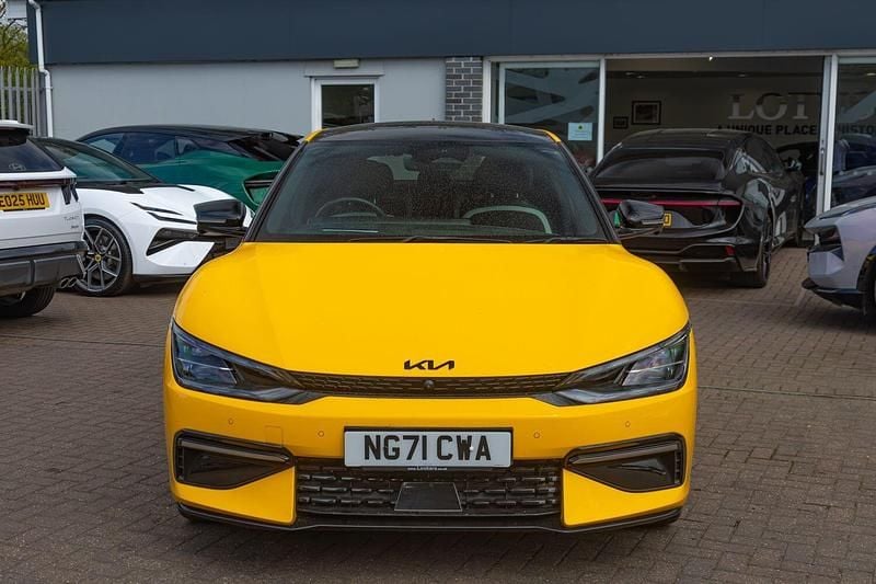 Used Kia EV6 GT-Line S 236 kW (321 HP) 2022 Yellow SUV