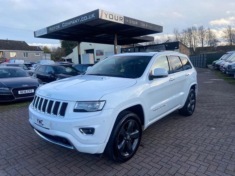 White Used 2016 Jeep Grand Cherokee Overland SUV | £12,495 (Good price) - Image 1/4