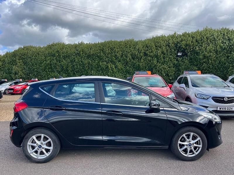 Used Ford Fiesta Zetec 2017 Black Hatchback