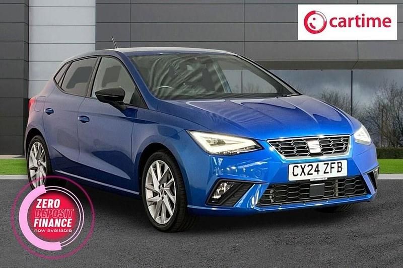 Blue Used 2024 Seat Ibiza FR Hatchback | £15,650 (Good price) - Image 1/4