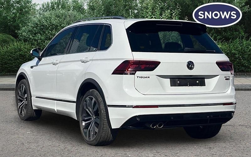 Used VW Tiguan R-line 190 HP (139 kW) 2017 White SUV