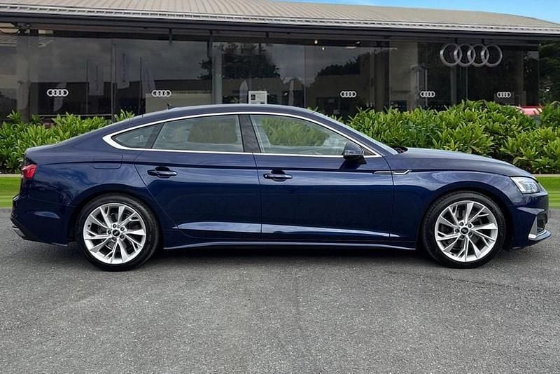 Used Audi A5 Sport 150 HP (110 kW) 2024 Blue Hatchback