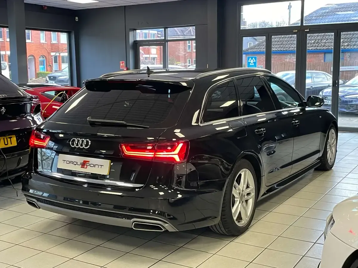 Used Audi A6 S-Line 190 HP (139 kW) 2016 Black Estate