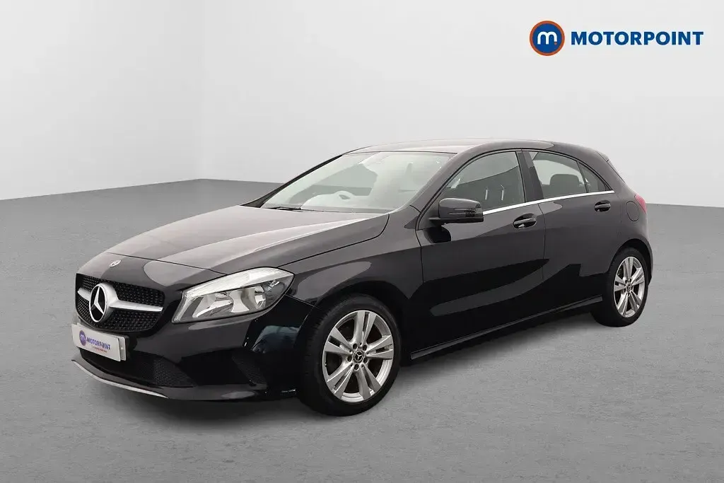 Used Mercedes A160 2017 Black Hatchback