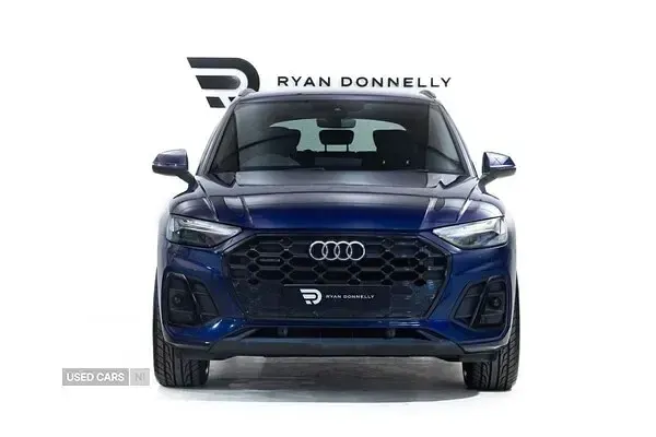 Used Audi Q5 S-Line 204 HP (150 kW) 2021 Blue SUV