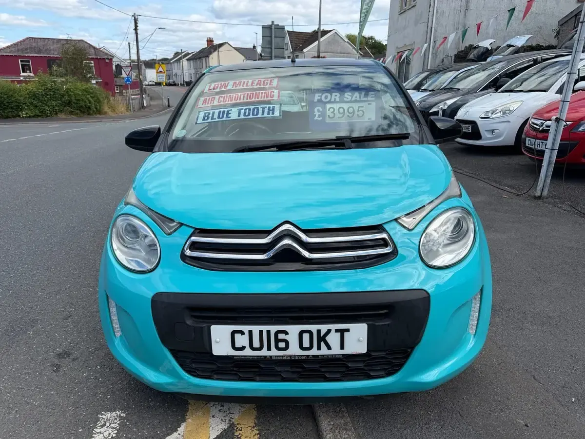 Used Citroën C1 Feel 2016 Blue Hatchback