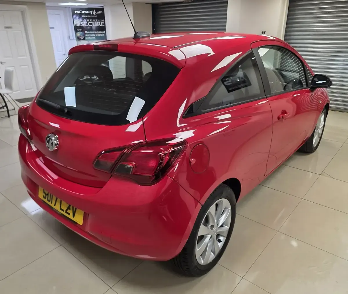 Używany Vauxhall Corsa 75 KM (55 kW) 2017 Czerwony Hatchback