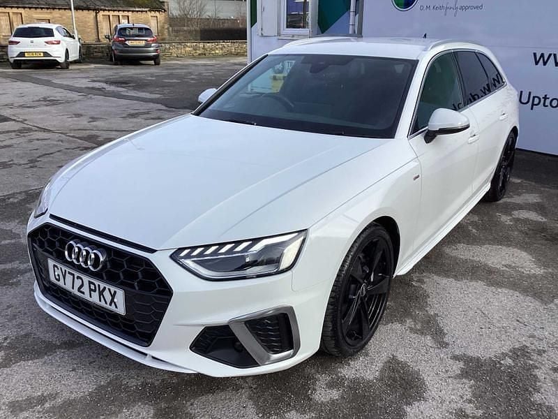 Used Audi A4 S-Line 2022 White Estate