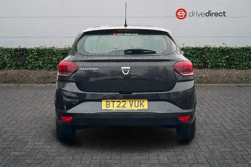 Begagnad Dacia Sandero Essentiel 65 HK (47 kW) 2022 Svart Halvkombi