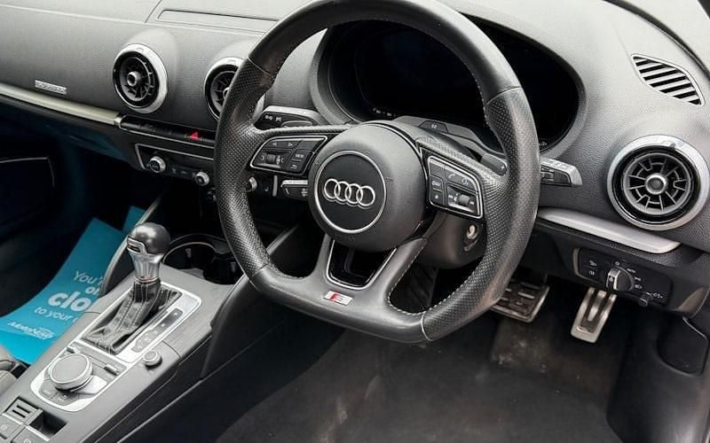 Used Audi S3 Sportback Black Edition 310 HP (228 kW) 2018 Black Hatchback