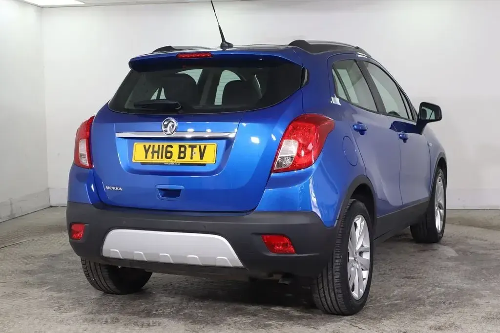 Used Vauxhall Mokka S 115 HP (84 kW) 2016 Blue SUV