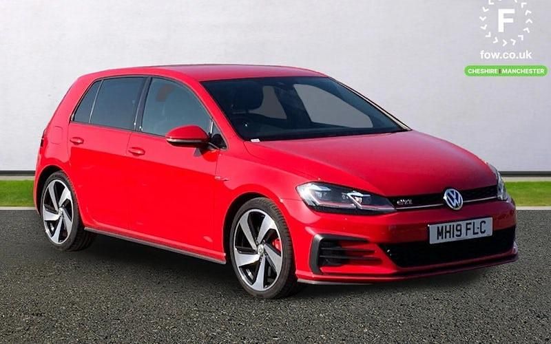 Used VW Golf VII GTI 245 HP (180 kW) 2019 Red Hatchback