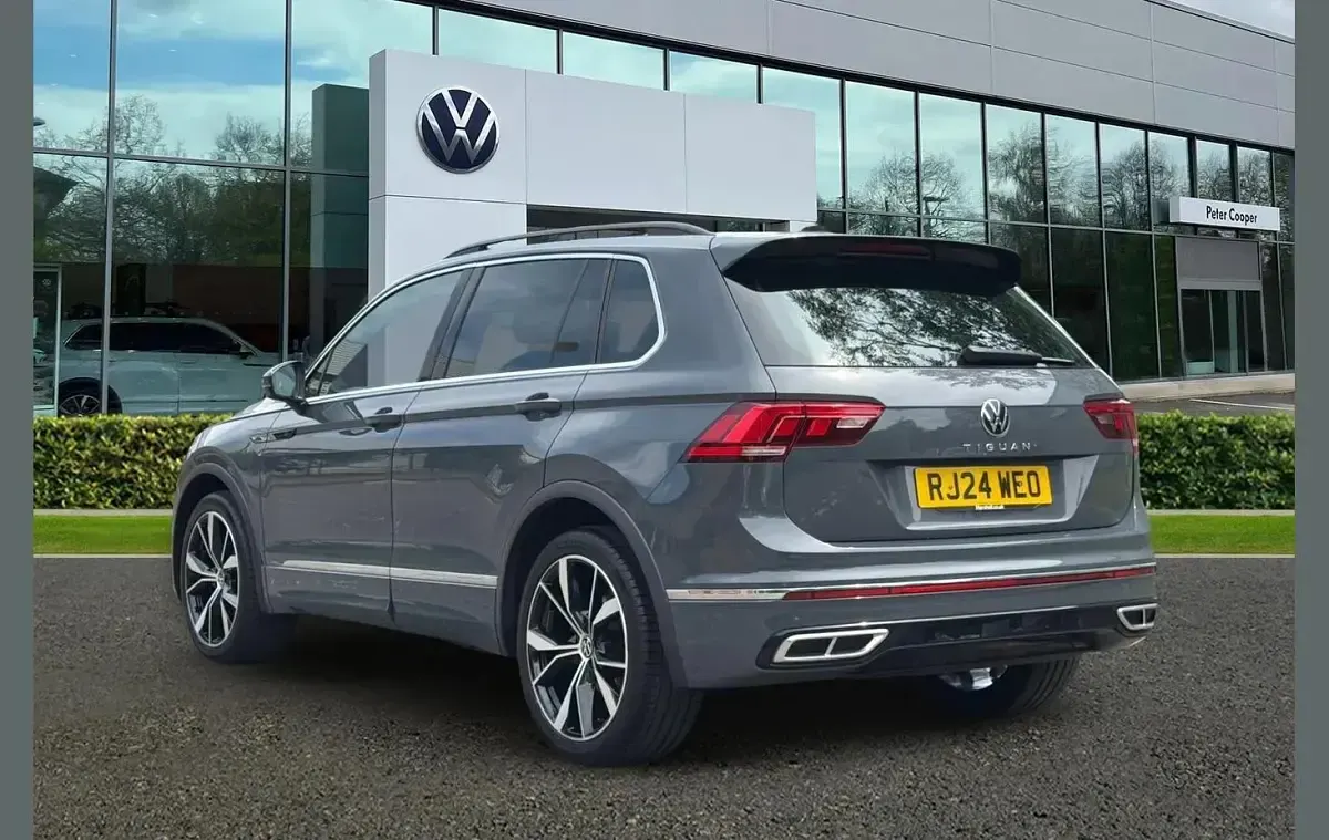 Used VW Tiguan R-line Edition 150 HP (110 kW) 2024 Grey SUV