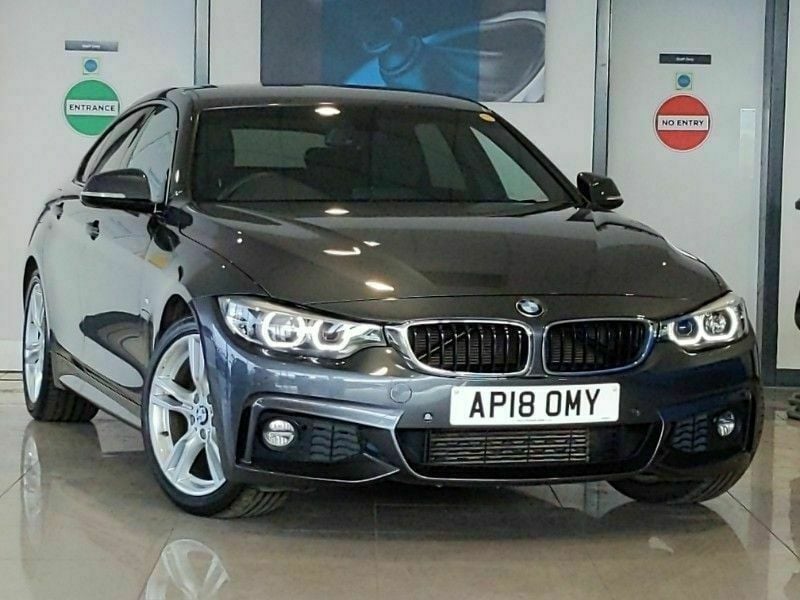 Grey Used 2018 BMW 420 Gran Coupé M Sport Coupe | £18,998 (Fair price) - Image 1/4
