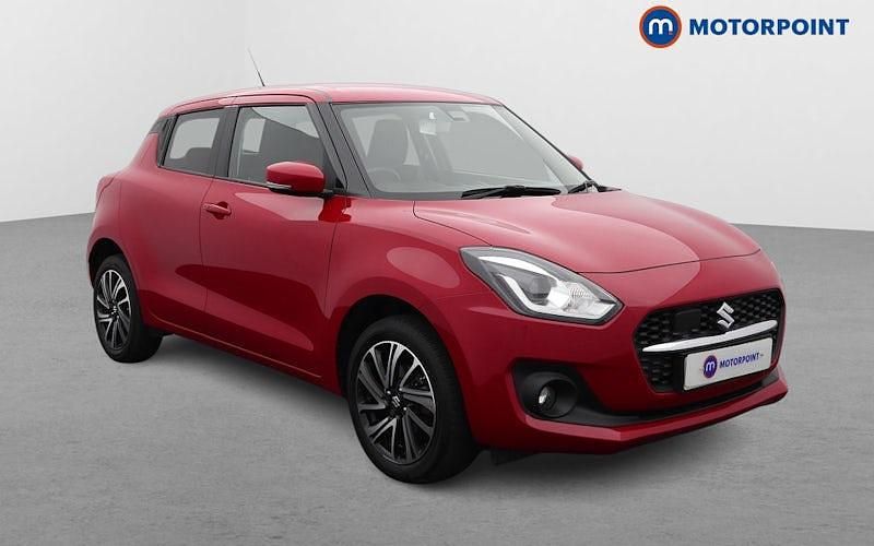 Red Used 2021 Suzuki Swift SZ5 Hatchback | £12,249 (Fair price) - Image 1/4