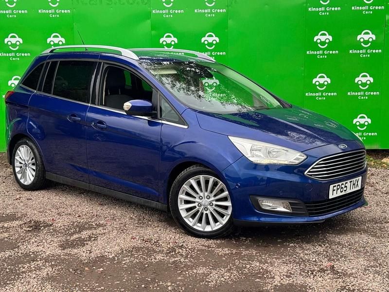 Blue Used 2015 Ford Grand C-Max Titanium MPV | £4,999 (Fair price) - Image 1/3