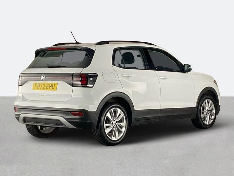 Used VW T-Cross SE 95 HP (69 kW) 2022 White SUV