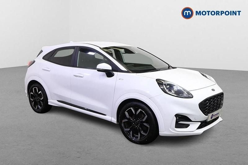 White Used 2021 Ford Puma ST-Line X SUV | £15,349 (Fair price) - Image 1/4