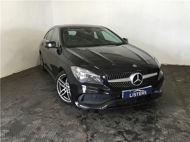 Black Used 2019 Mercedes CLA200 AMG line Estate | £14,490 (Fair price) - Image 1/4