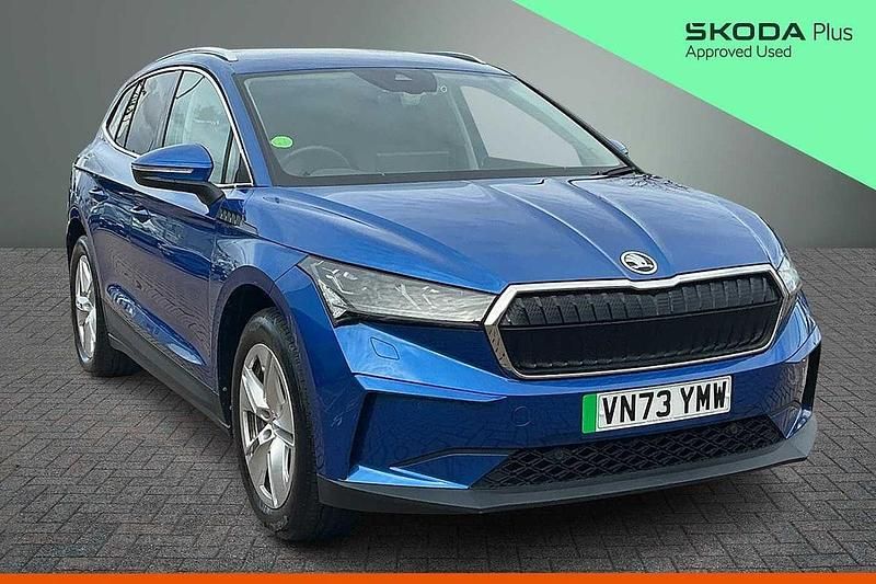Used Skoda Enyaq iV 154 kW (210 HP) 2024 Race blue metallic SUV