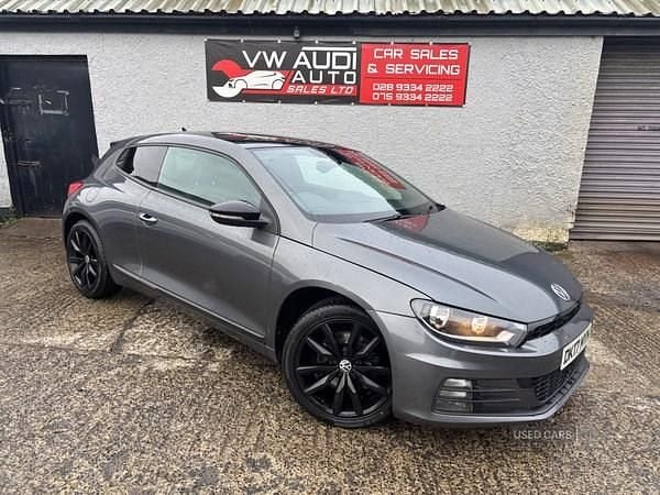 Used VW Scirocco Black Edition 180 HP (132 kW) 2017 Grey Coupe