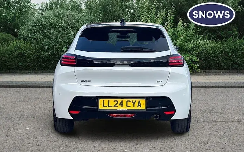 Used Peugeot 208 GTi 102 HP (75 kW) 2024 White Hatchback