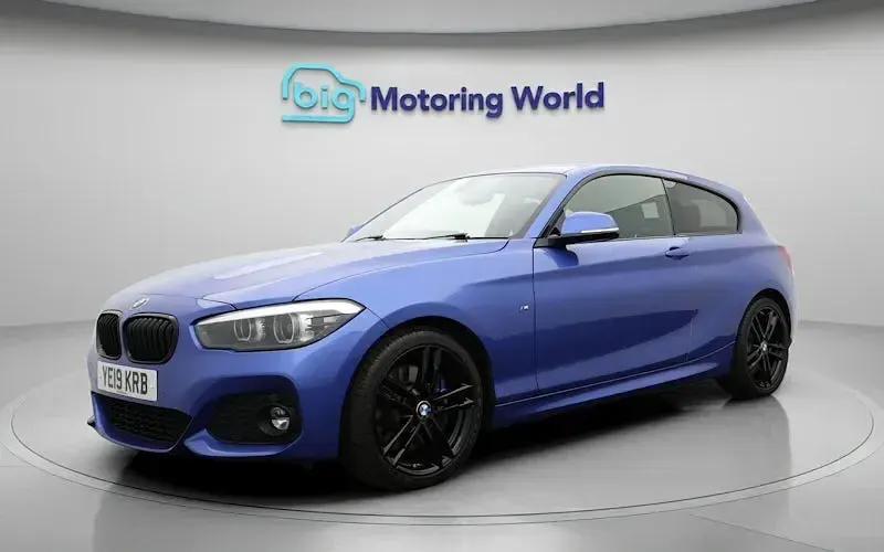 Used BMW 120 M Sport 184 HP (135 kW) 2019 Blue Hatchback