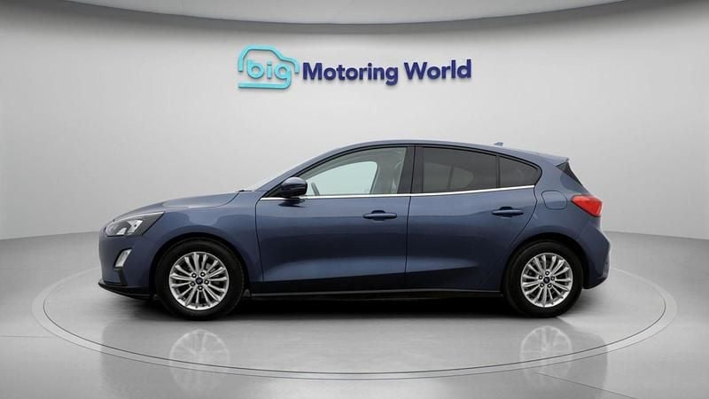 Used Ford Focus Titanium 2021 Blue Hatchback