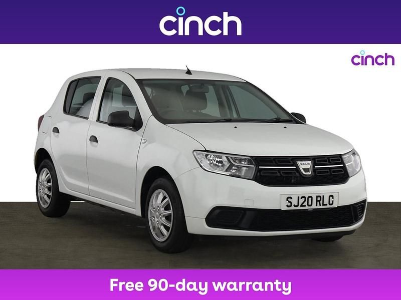 White Used 2020 Dacia Sandero Essentiel Hatchback | £6,599 (Good price) - Image 1/3
