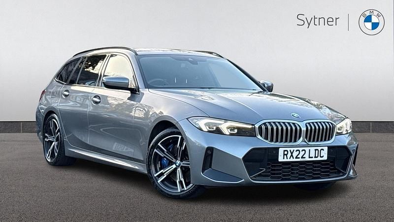 Grey Used 2022 BMW 330 M Sport Estate | £30,000 (Fair price) - Image 1/4