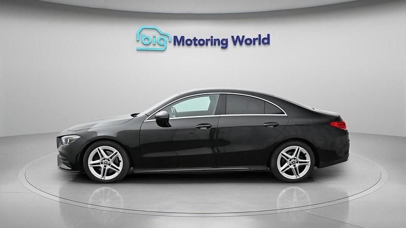 Used Mercedes CLA200 AMG line 163 HP (119 kW) 2020 Black Coupe