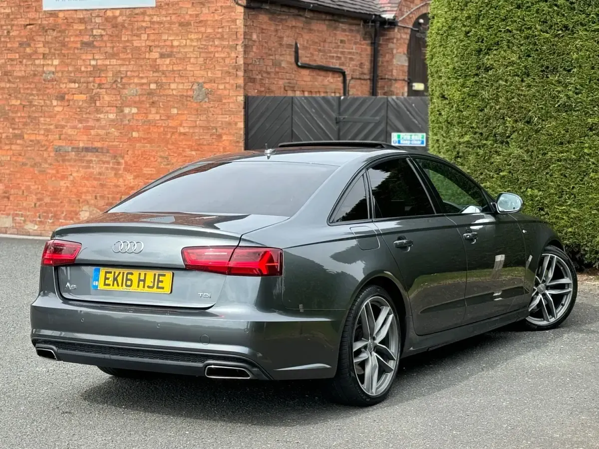 Used Audi A6 Black Edition 218 HP (160 kW) 2016 Grey Sedan