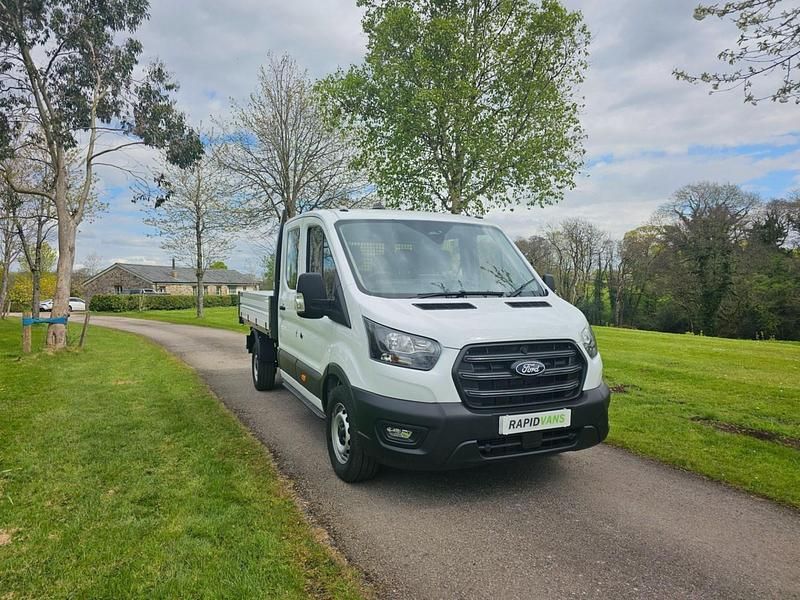 Ny Ford Transit 130 HK (95 kW) 2025 Vit Cab