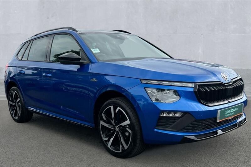 Blue Used 2024 Skoda Kamiq Monte Carlo SUV | £23,890 (A bit pricey) - Image 1/4