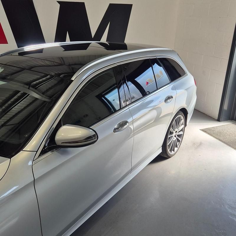 Used Mercedes E350 AMG Line Premium 258 HP (189 kW) 2017 Silver Estate