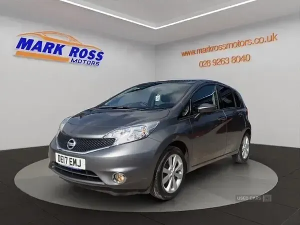 Used Nissan Note Tekna 90 HP (66 kW) 2017 Grey Hatchback