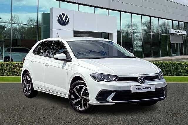 Pure white Used 2024 VW Polo Match Hatchback | £21,154 (Fair price) - Image 1/4