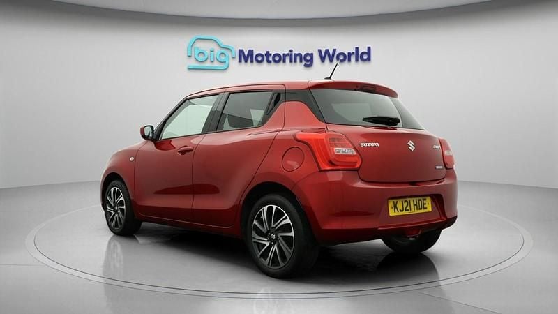Red Used 2021 Suzuki Swift SZ-L Hatchback | £9,400 (Good price) - Image 1/4