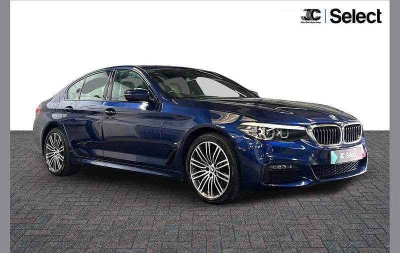 Used BMW 530e M Sport 248 HP (182 kW) 2019 Blue Sedan