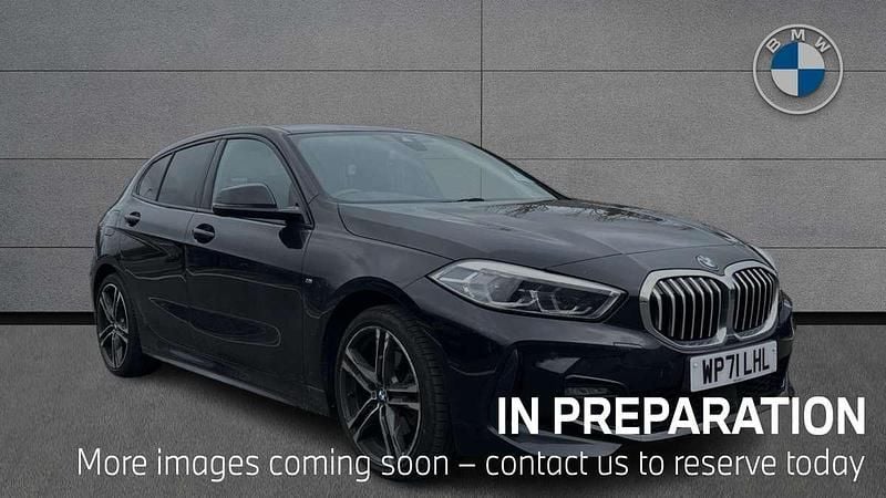 Black Used 2022 BMW 118 M Sport Hatchback | £20,270 (Good price) - Image 1/4