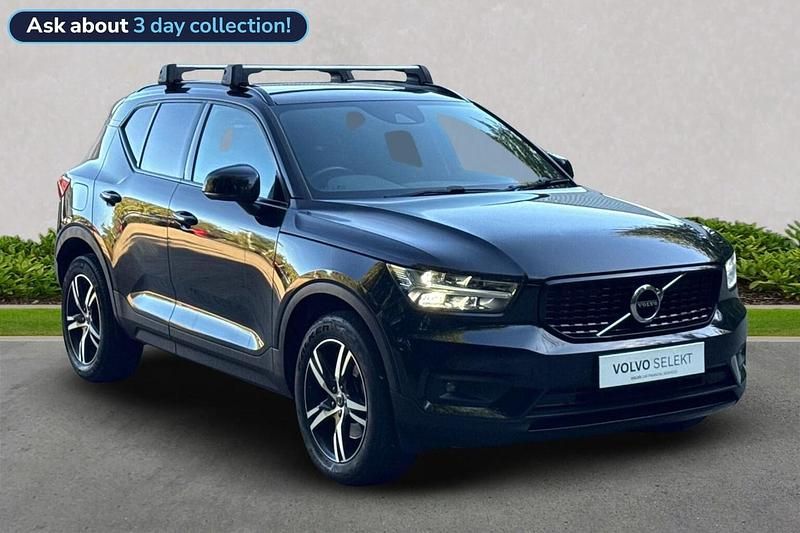 Black Used 2021 Volvo XC40 R-Design SUV | £24,349 (Fair price) - Image 1/4
