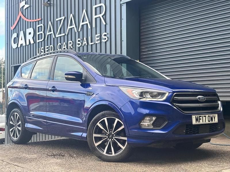 Blue Used 2017 Ford Kuga ST-Line SUV | £6,995 (Fair price) - Image 1/4